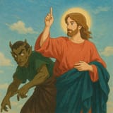 Jesus und der Teufel