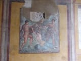 VI.15.1_Pompeii._December_2006._South_wall_of_exedra_with_painting_of_the_punishment_of_Dirce