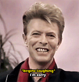 Bowie Laugh