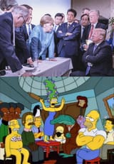 Marge Merkel Homer Trump
