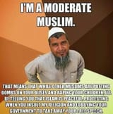 Muslim moderate