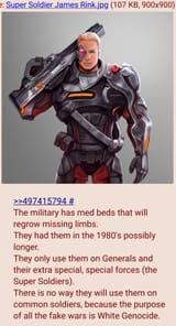 Med Beds for Super Soldiers