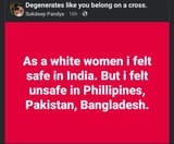 As a white woman