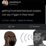 psychic N-word