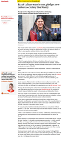 UK Era Of Culture Wars Is Over, Pledges New Culture Secretary Lisa Nandy - 9th July 2024