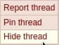 hide
