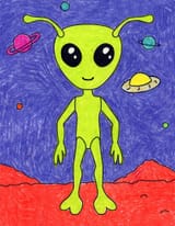 How-to-Draw-an-Alien