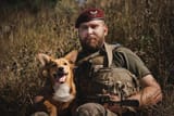 Furry comrades are someone who boost the morale of our warriors on the battlefield. 82nd Air Assault Brigade 25-06-2025 DOG
