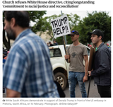 Screenshot 2025-06-29 at 07-39-51 Episcopal church says it won’t help resettle white South Africans granted refugee status US news The Guardian