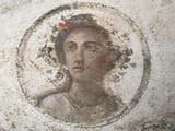 Unknown artist (Roman 1st c. AD) Lady - fresco [House of Leda (V 6.12), Pompeii]