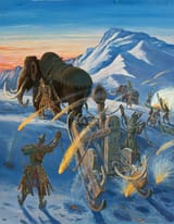 Vsevolod Borisovich Ivanov (Belomorsk, Karelo-Finnish Soviet Socialist Republic, USSR 1950-) Отступление Гиперборрев (The retreat of the Hyperboreans)