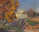 Joaquim Mir i Trinxet (Barcelona 1873-1940 Vilanova i la Geltrú, Pr. of Barcelona) Autumn - oil on canvas 1928