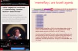 Thomas Massie memeflag deleted tweet Israeli