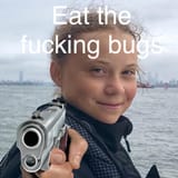 greta thunberg - eat the fucking bugs