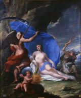 Andrés de la Calleja (Ezcaray, Pr. of La Rioja 1705-1785 Madrid) Time discovering Truth - oil on canvas 1750
