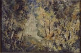 José Frau Ruiz (Vigo 1898-1976 Madrid) Nature - oil on canvas 1943