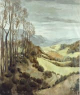Timoteo Pérez Rubio (Oliva de Jerez, Pr. of Badajoz 1896-1977 Rio de Janeiro) Winter landscape - oil on canvas c.1920