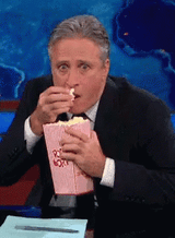 popcorn eating