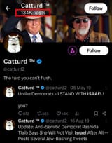 134,000 Tweets by CatTurd