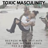 feminists and manly men, kek