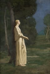 Alexandre Séon (Chazelles-sur-Lyon, Loire, French Empire 1855-1917 Paris, French Republic) L’etoile (The star) - Huile sur toile