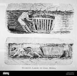 women working in the coal mines likely for less than half the pay of a scrote