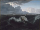 Washington Allston (Waccamaw Parish, South Carolina, U.S.A. 1779-1843 Cambridge, Massachusetts, U.S.A.) Rising of a Thunderstorm at Sea - Oil on Canvas 1804