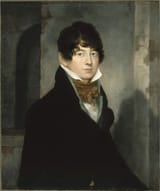 Washington Allston (Waccamaw Parish, South Carolina, U.S.A. 1779-1843 Cambridge, Massachusetts, U.S.A.) Self Portrait - Oil on Canvas 1805