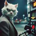 A_stoic_cat_man_in_a_suit_dramatically_darting_his_eyes_back_and_forth_standing_at_a_midnight_gas_pump_standing_still_expectantly_slow_pan673a93_thumb.jpg