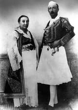 king zog and mother