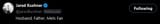 JaredKushnerFollowedMe