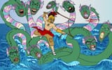 Chudjak slays Hydra