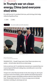 GOP gives China win on renewables