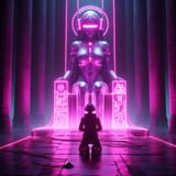 ai_art_up_baphomet_dogwhistle_pink_girl_godthrone_rig_the_cards_to_rig_the_outcome