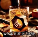 wood nut in cider