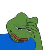 pepe facepalm