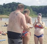 NatSoc_Nazi_chad_beach_day_w_family
