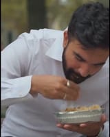 eating with hands
