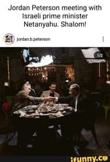 jordan peterson sucking off netanyahu