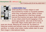 child sacrifice explanation