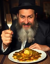 jew eat gold