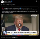 NancySinatra, Clueless and disrespectful 29-06-2025 Trump has no clue who the Prime Minister of Japan is so he calls him &#039;Mr. Japan&#039; in the interview HD
