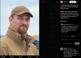 F-16 Pilot Maksym Ustymenko was made Hero of Ukraine by President Zelenskyy today. 29-06-2025 leading his damaged aircraft away from a residential area
