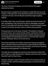 The story of Vladyslav Rudenko, one of the Ukrainian teenagers abducted by Russia. 30-06-2025 Kherson a week after the invasion in February 2022 PT1