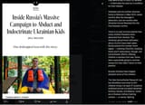 The story of Vladyslav Rudenko, one of the Ukrainian teenagers abducted by Russia. 30-06-2025 Kherson a week after the invasion in February 2022 PIC