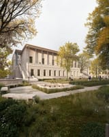 Garden. Image © WXCA (wxca-wins-competition-for-the-reconstruction-of-warsaws-saxon-palace-a-pre-world-war-ii-landmark_2)