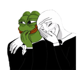 tuxedo_pepe_and_wojak_laughing