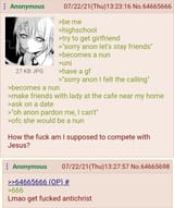 antichrist is a virgin