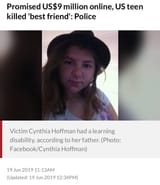 the money was imaginary but the murder was real