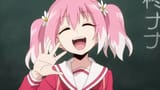 very innocent pink haired gril who couldn&#039;t hurt a fly